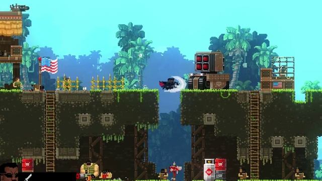 Прохождение игры Broforce #3 Потный босс смотреть онлайн