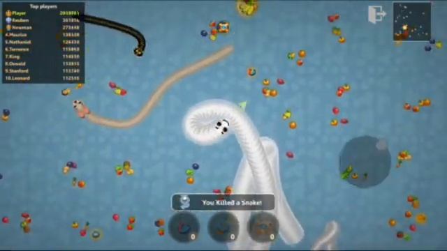 3000000+ High Score snake.io gameplay world record. snake.io Mr.Snake. смотреть онлайн