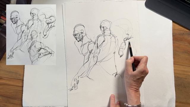 Drawing 1 Minute Poses (Gesture Drawing) смотреть онлайн