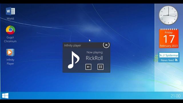 Windows Infinity gameplay смотреть онлайн