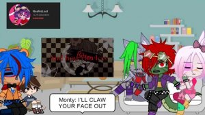 Security Breach reacts to.. || Part 2 || Glammike AU || FNaF SB