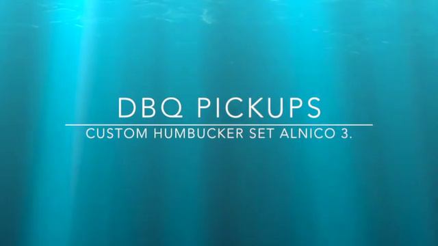 DBQ custom humbucker set pickups, in GIBSON SG Special. смотреть онлайн