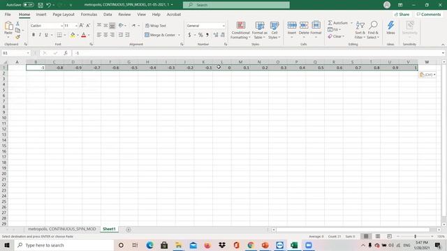 Contour plot from Metropolis data Using Excel смотреть онлайн