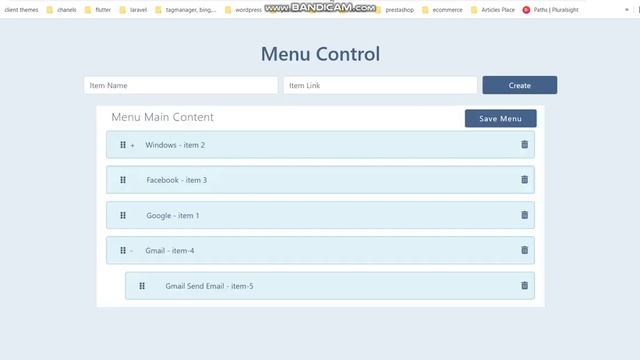 Angular Drag And Drop Menu Items смотреть онлайн