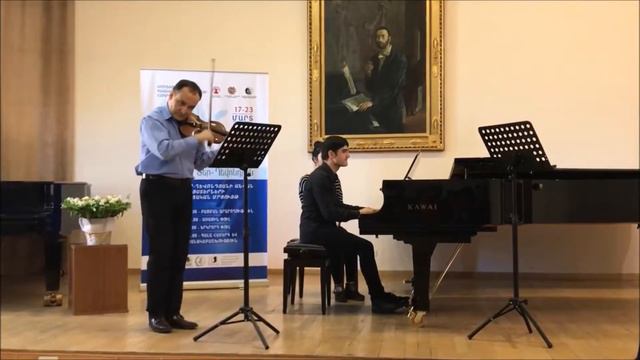 Ghazaros Saryan - Aria and Toccata for Violin and Piano .Aram Asatryan, Martin Shahbazyan смотреть онлайн