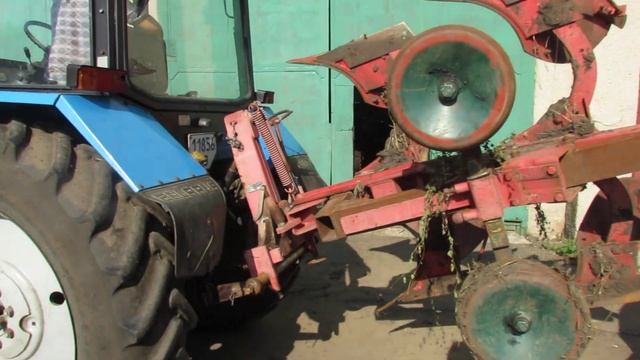 Комплект усиления задней навески (BOHR, Венгрия) на МТЗ-80/82 в работе