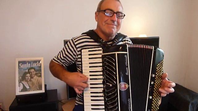 '' Santa Lucia ''-'' Święta Lucia ''-1848r.-Teodoro Cottrau,Enrico Cossovich - Akordeon Cover. смотреть онлайн