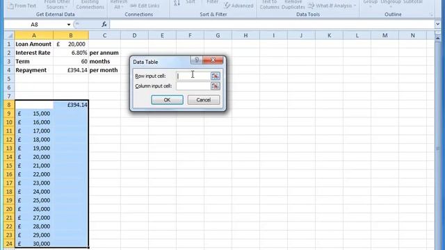 Excel's Business Tools - What-if Analysis смотреть онлайн