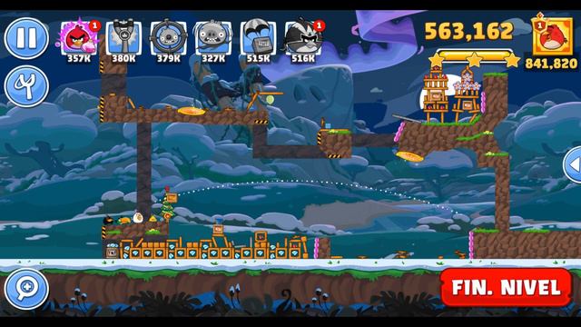 Angry Birds Friends Level 7 Tournament 1359 Highscore POWER-UP walkthrough смотреть онлайн