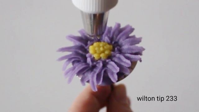 앙금플라워 12월11일 탄생화 단양쑥부쟁이 / Figmarigold flower piping смотреть онлайн