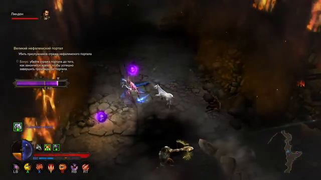 Diablo 3 UEE, охотница на демонов и Разиэль смотреть онлайн
