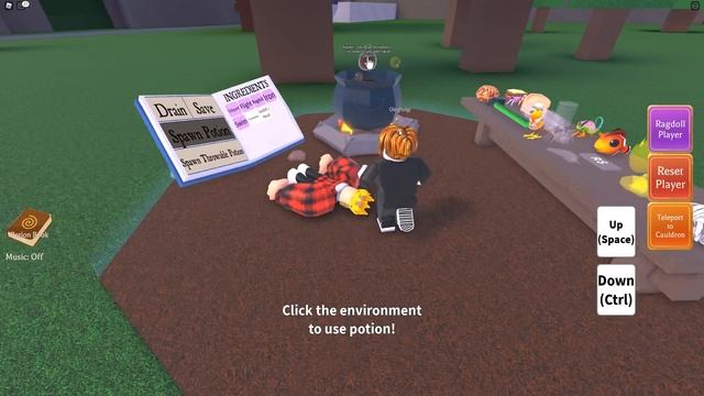 Я ПРОСТО ВЫПИЛ ЗЕЛЬЕ И СЛУЧИЛОСЬ ЭТО...! WACKY WIZARDS ROBLOX смотреть онлайн