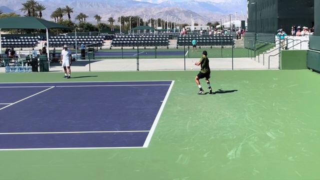 Matteo Berrettini, Forehand & Backhand In Real-time And Slow Motion