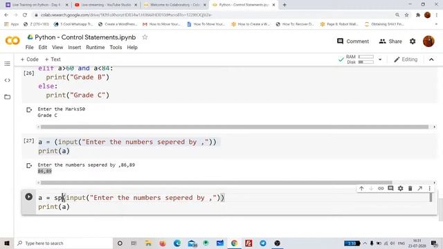 Day 4 - Online Live Training on Python смотреть онлайн