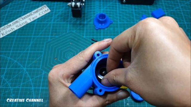 V2 - How to make Powerful Water Pump With 775 Motor and 3D Printer смотреть онлайн