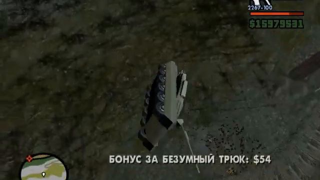 Gta San Andreas прыжки с горы Чилиад. #гтасамп #гтасанандреас #гтасамп #gtasa #gta #gtasamp