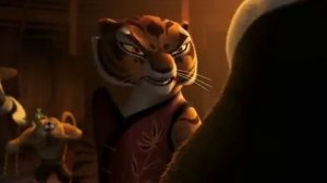 Тигрица и По моменты в Кунг-фу Панда 2
