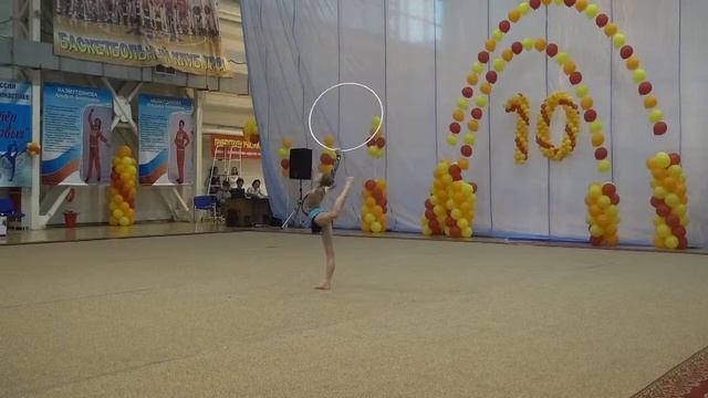 Иокерс Ольга, Тюмень, 2001, обруч, Кубок Назмутдиновых, 29 05 2015 смотреть онлайн