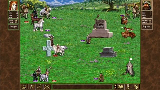 Heroes 3 [без сохр в миссии] (Эликсир жизни / Лорды - разбойники) Этапом из АвЛи - зла немерено... смотреть онлайн