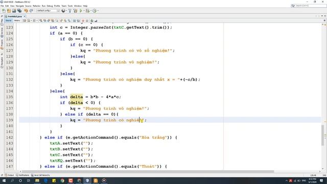 13.2 Java Swing- Gắn sự kiện cho nút bấm button, phản hồi sự kiện và validate dữ liệu trong bài toá смотреть онлайн