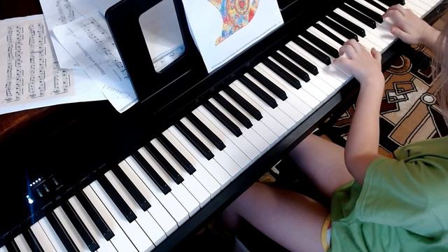 Гамма Соль Мажор 2 октавы G major scale Roland fp-10 смотреть онлайн