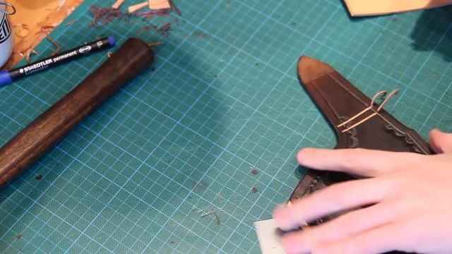 Making A Leather Knife Sheath