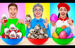 Кулинарный Челлендж_ Я против Бабушки _ Смешные ситуации с едой от Multi DO Challenge