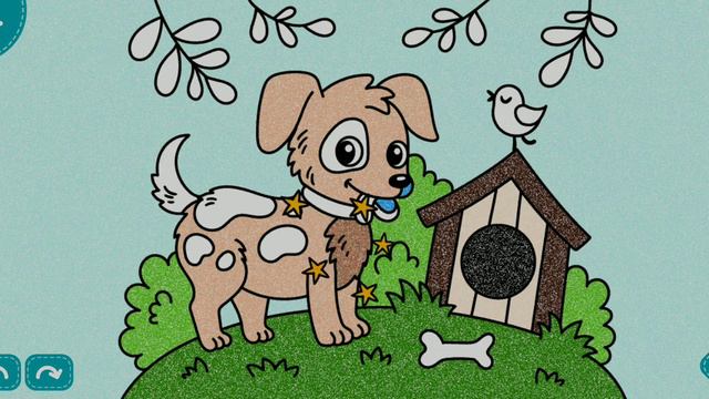 Baby Colouring 🌟 Раскраски для малышей 🐕#реки #animals #kidsvideo
