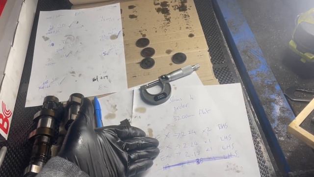 VALVE CLEARANCES ON STAGE 2 SUBARU CAMS GOES HORRIBLY WRONG!! смотреть онлайн