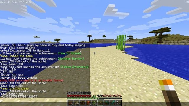 Minecraft JAVA 1.8.9 BOOS UPDATE! смотреть онлайн