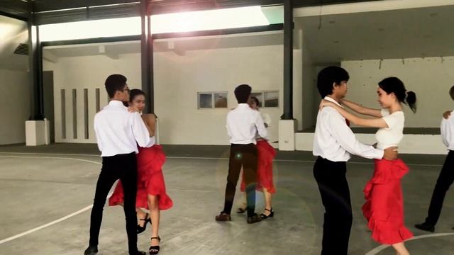 PE HOPE BALLROOM: WALTZ (GROUP PRESENTATION and BASIC STEPS) | LOVER by Taylor Swift смотреть онлайн