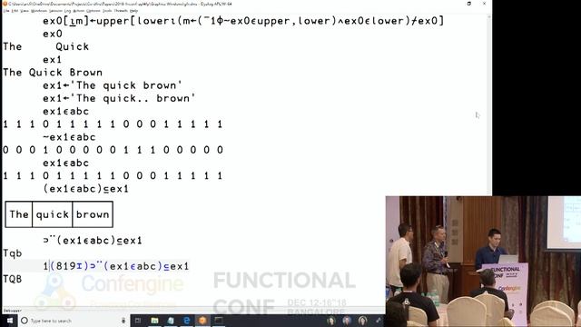Array-oriented Functional Programming by Aaron W Hsu, Dhaval Dalal and Morten Kromberg at #FnConf18 смотреть онлайн