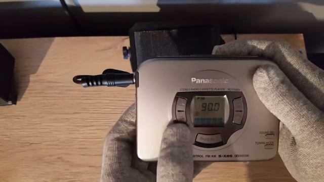 Walkman Panasonic RQ-SX80V Casaette Player with AM/FM radio смотреть онлайн