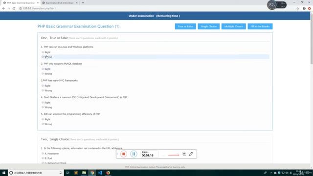 2019 build an simple Online Examination System with PHP7 - learn PHP смотреть онлайн