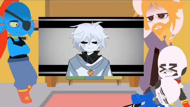 Undertale react to Underverse смотреть онлайн