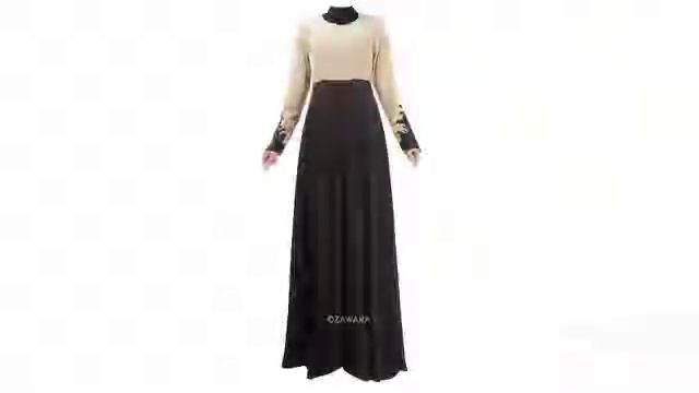 Шикарное мусульманское платье абая с AliExpress смотреть онлайн