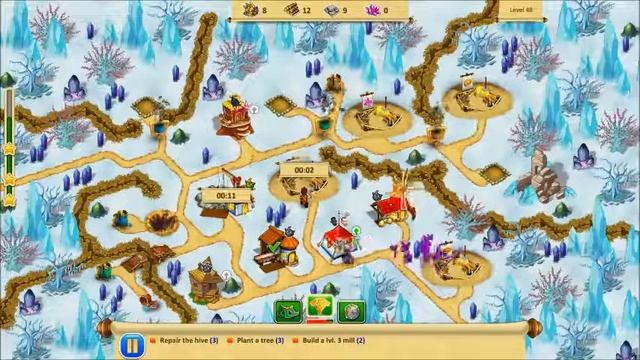 Gnomes Garden 4: New Home Level 48 смотреть онлайн
