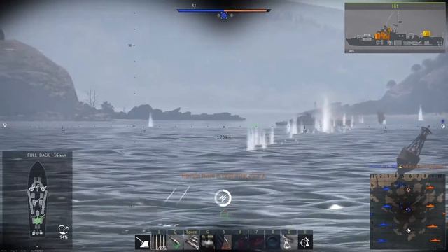 War Thunder [Fleet RB]: USS Atlanta, Higgins MTB-422, Fairey Swordfish, HMAS Tobruk смотреть онлайн