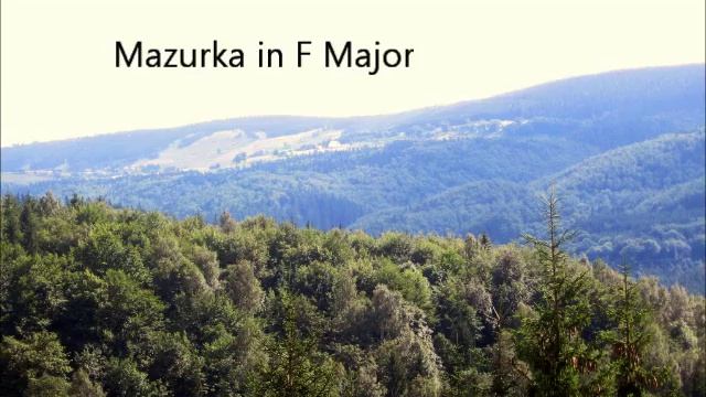 Frederic Chopin: Mazurka in F Major, Opus 68, No. 3 (Performance Version 2) смотреть онлайн