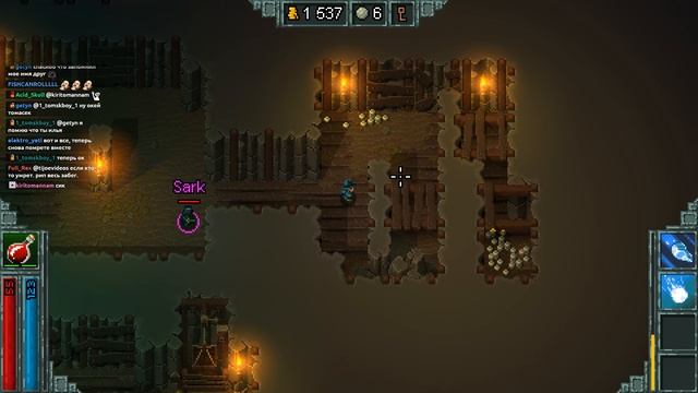 Арена и второй уровень (ft. Obsidian Time) // Heroes of Hammerwatch #2 смотреть онлайн