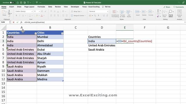 Combine Multiple Row Values in One Cell (Excel for mac & windows) смотреть онлайн