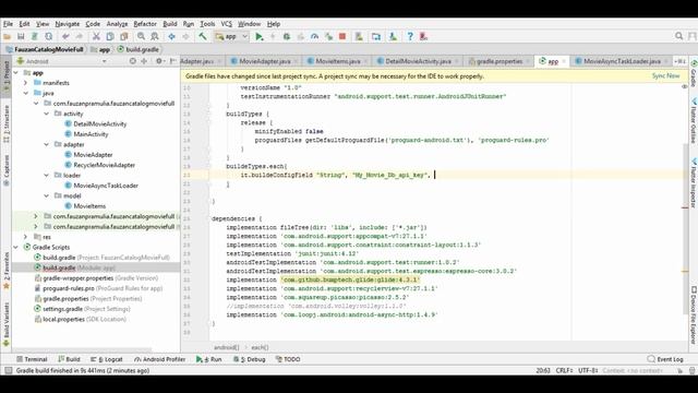 How to set Api key in Build Gradle Pada Android Studio || Tutorial Android Studio Bahasa Indonesia смотреть онлайн
