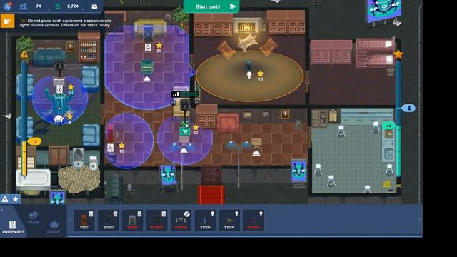 Party Hard Tycoon - Building the Party Scene in a Squat and making money - Gameplay and Lets play смотреть онлайн