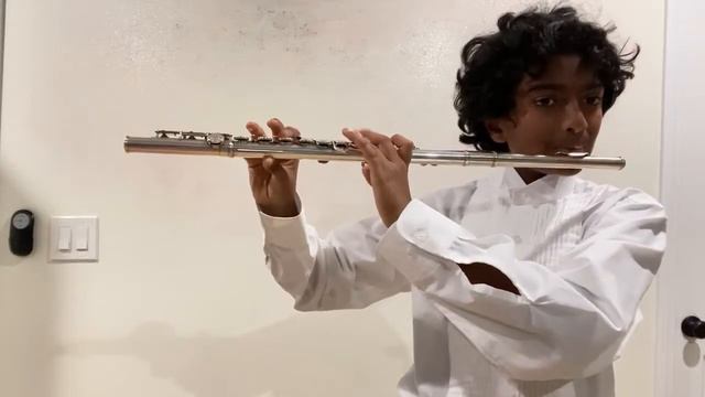 TEJASWI KRISHNA, flute. G. F. Handel, "Siciliana and Giga" смотреть онлайн