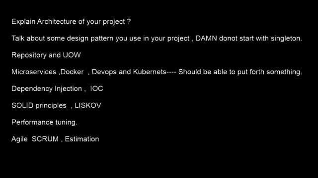 Architecture Interview Questions | Architecture Tutorial | Architecture Interview Questions C# смотреть онлайн