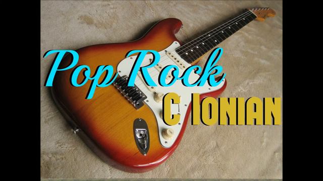 Pop Rock Backing Track - C Ionian - 105bpm смотреть онлайн