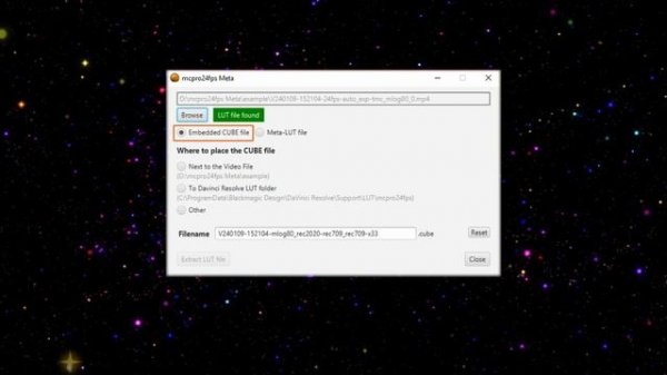 MCPRO24FPS Meta ? в Деталях: Встроенный LUT? Meta-LUT⚡