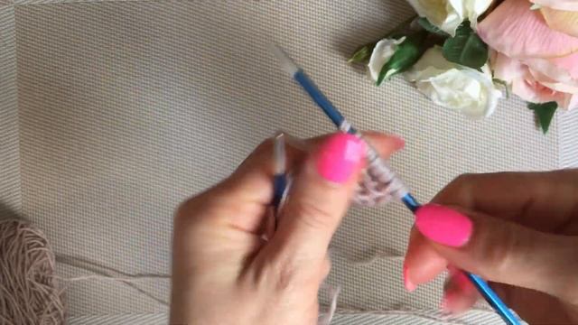 ШИКАРНЫЙ декоративный край! ВЯЖЕМ БАКТУС - КОСЫНКУ! смотреть онлайн