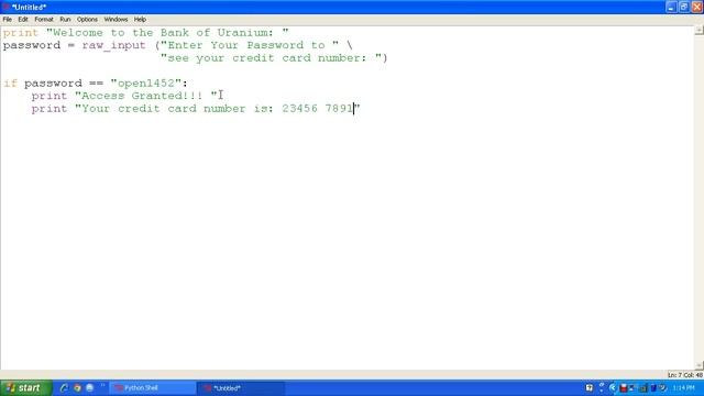 Python - 16 - How to make a password смотреть онлайн