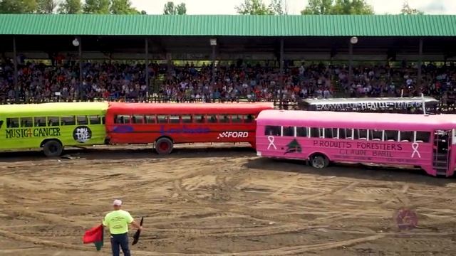 Demolition derby - BUS - Autobus (Lachute 2019) смотреть онлайн